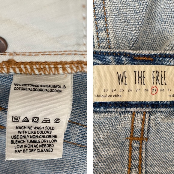 Free People A-Line Denim Skirt - Picture 7 of 8